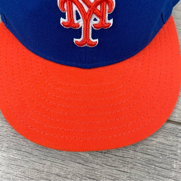 MLB New York Mets Official On-Field Cap 59Fifty Collection Size 7 55.8cm - Picture 3 of 9